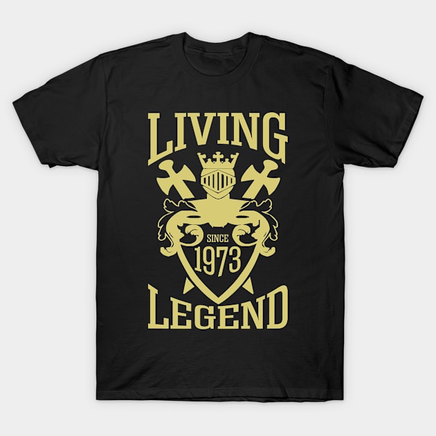 1973 The birth of Legend! T-Shirt by variantees